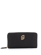 Liu Jo Zip Around Wallet - Black