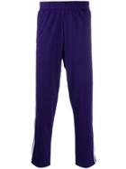 Adidas Signature Stripe Track Trousers - Purple