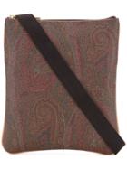 Etro Paisley-print Shoulder Bag - Brown