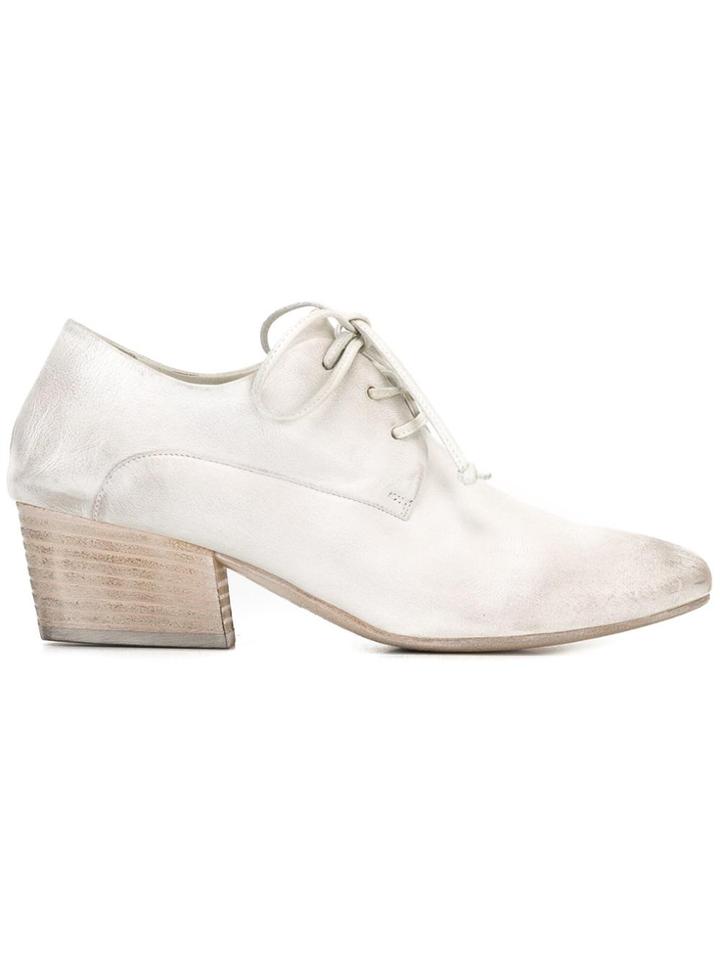 Marsèll 'bianco' Almond Toe Shoes - White