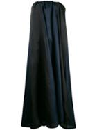 Nina Ricci Oversized Strapless Dress - Blue