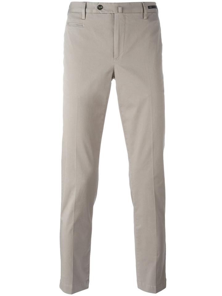 Pt01 Classic Chinos, Men's, Size: 58, Nude/neutrals, Cotton/spandex/elastane