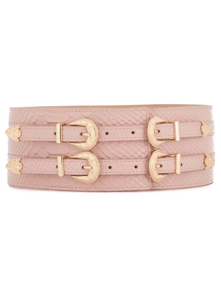 Alice Mccall Walk All Over You Belt - Pink