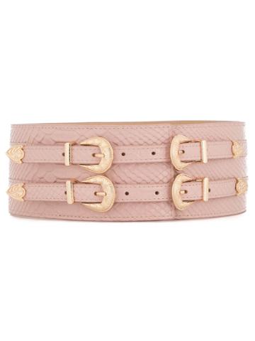 Alice Mccall Walk All Over You Belt - Pink