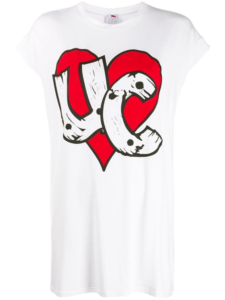 Ultràchic Graphic Print T-shirt - White