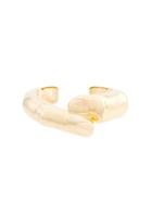 Y / Project Finger-shaped Chunky Cuff - Metallic