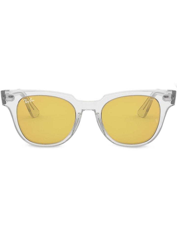 Ray-ban Meteor Round Sunglasses - Yellow