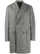 Tonello Double-breasted Coat - Grey