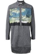 Mihara Yasuhiro Stand Collar Long Shirt