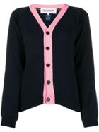Comme Des Garçons Girl Button Up Cardigan - Blue