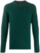 Roberto Collina Textured Knit Sweater - Green