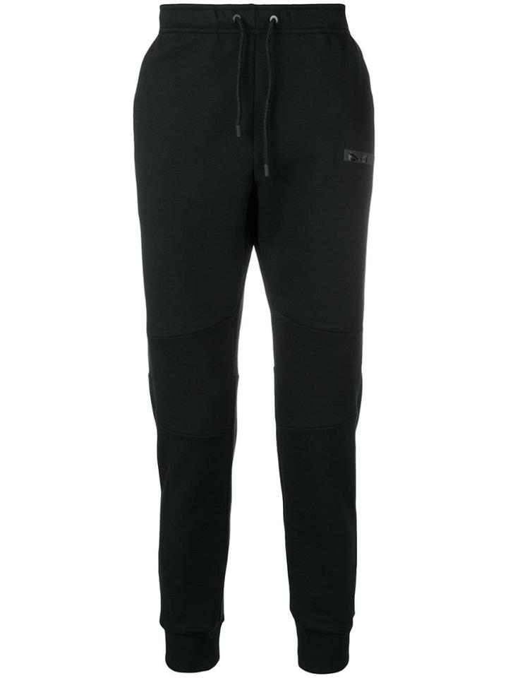 Fendi Bag Bugs Eyes Sweatpants - Black
