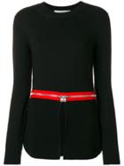 Givenchy Zip Trim Jumper - Black