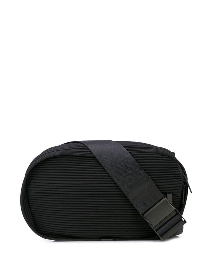 Homme Plissé Issey Miyake Pleats Waist Bag - Black