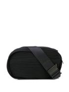 Homme Plissé Issey Miyake Pleats Waist Bag - Black