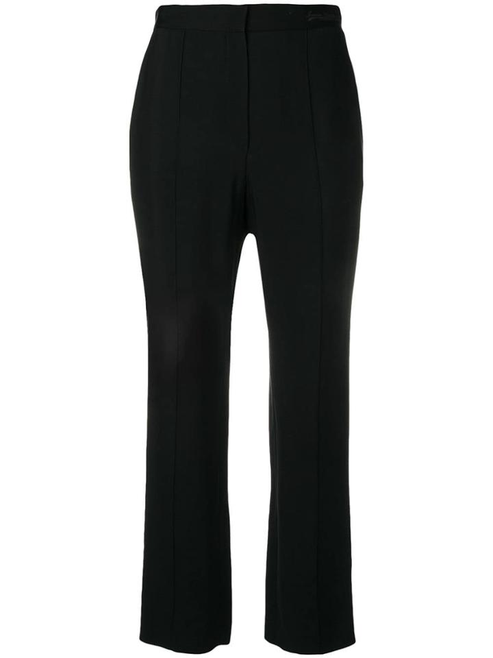 Lanvin Cropped Tailored Trousers - Black