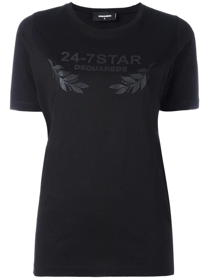 Dsquared2 24-7 Star Logo T-shirt - Black
