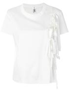 Comme Des Garçons Noir Kei Ninomiya Side Bow T-shirt - White