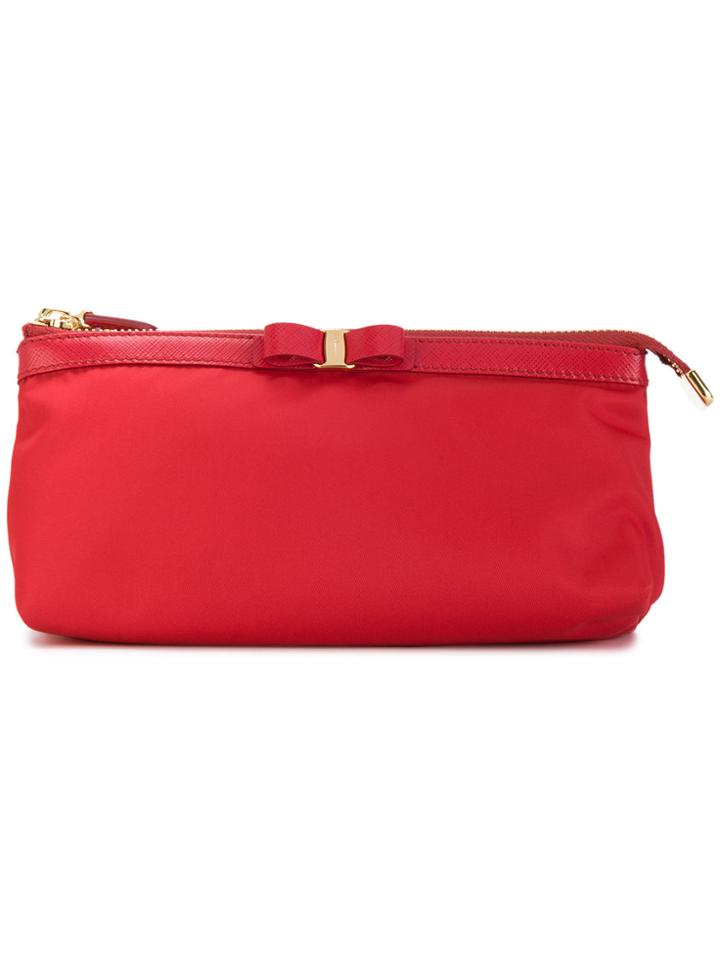 Salvatore Ferragamo Vara Pouch - Red
