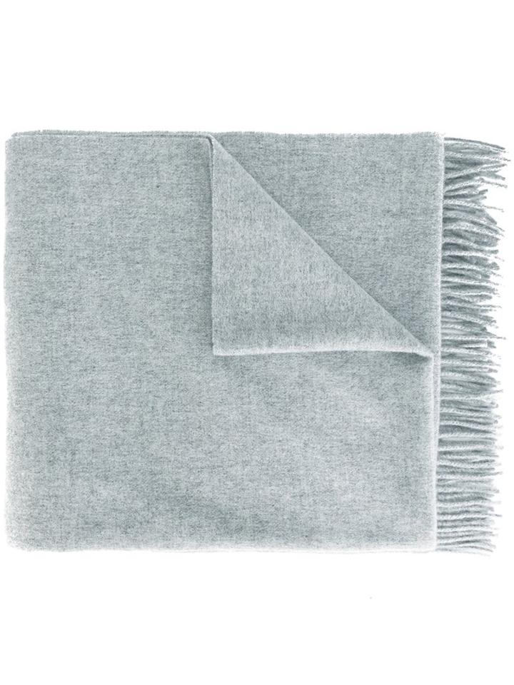 A.p.c. 'polska' Scarf, Women's, Grey, Wool