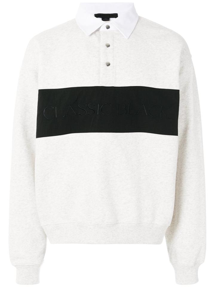Alexander Wang Fleece Polo Shirt - White