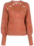 Veronica Beard Cable-knit Sweater - Orange