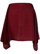 Jean Paul Gaultier Pre-owned Plaid Skirt - Red