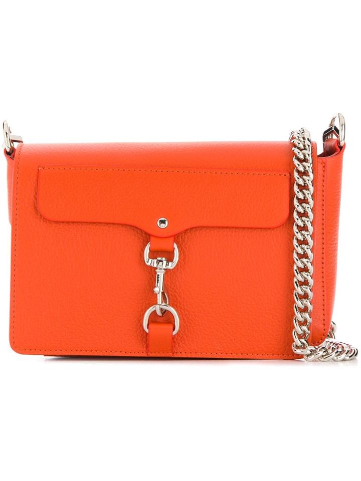 Rebecca Minkoff Chain-strap Crossbody Bag - Orange