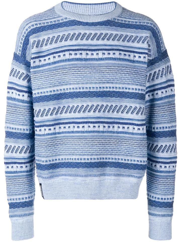Napa By Martine Rose Knit Jumper - Blue