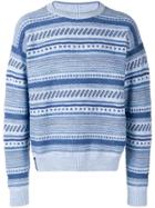 Napa By Martine Rose Knit Jumper - Blue