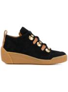 See By Chloé Contrast Sole Sneakers - Black