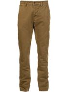 Current/elliott Chino Trousers - Brown