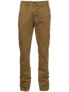 Current/elliott Chino Trousers - Brown