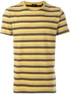 Diesel Triple Stripe Print Fitted T-shirt