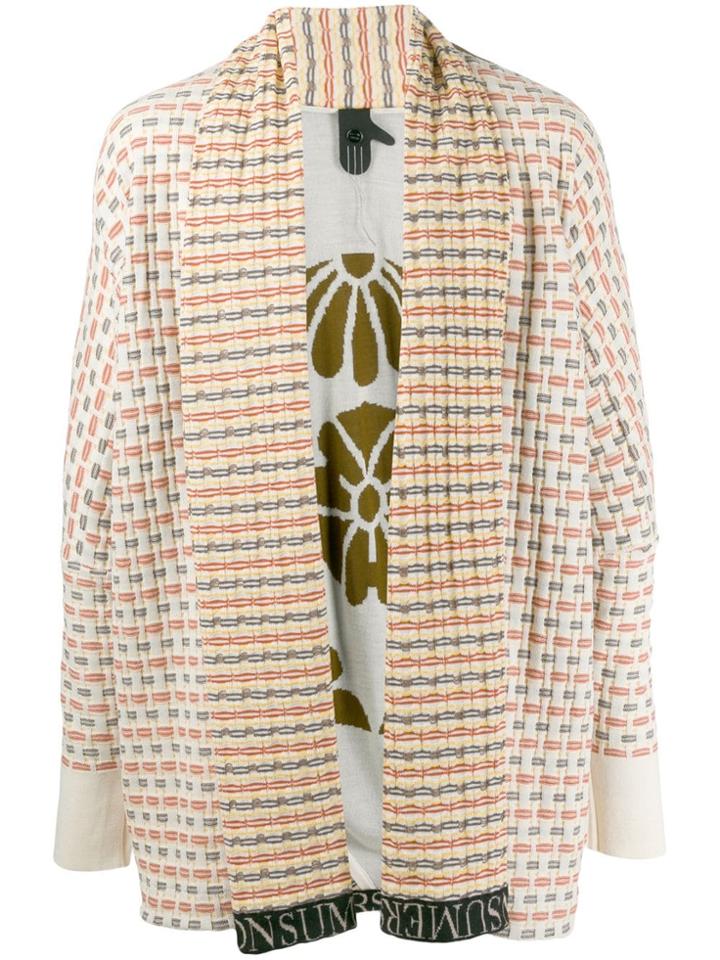 Bernhard Willhelm Knitted Cardigan - Neutrals