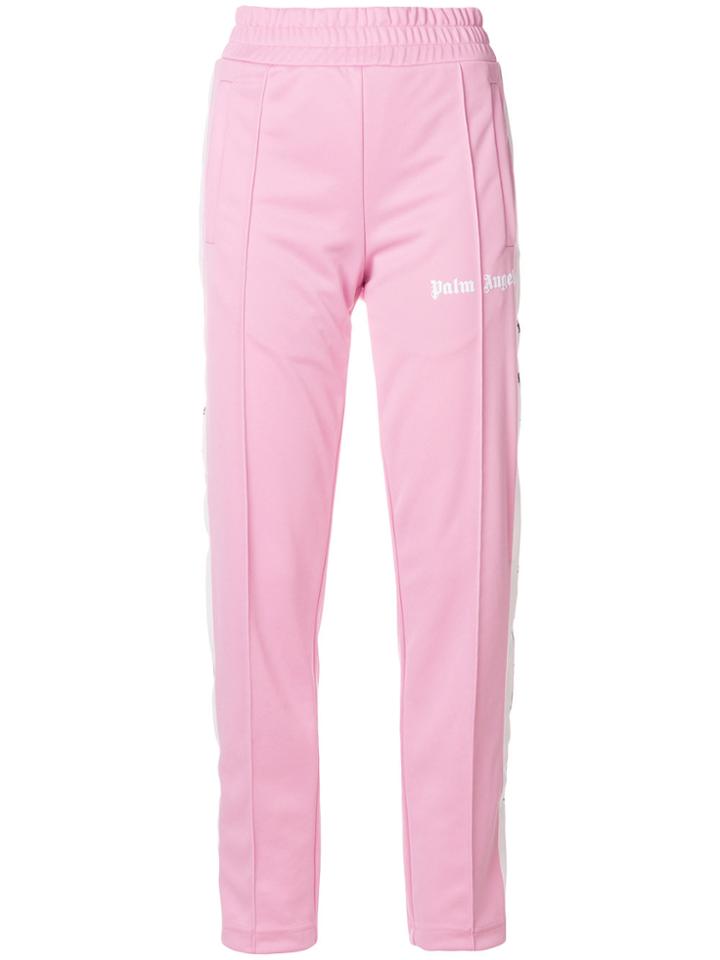 Palm Angels Barbwire-print Track Pants - Pink & Purple