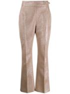 Ermanno Scervino High Waisted Trousers - Pink