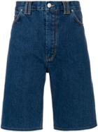 Martine Rose Classic Denim Shorts - Blue
