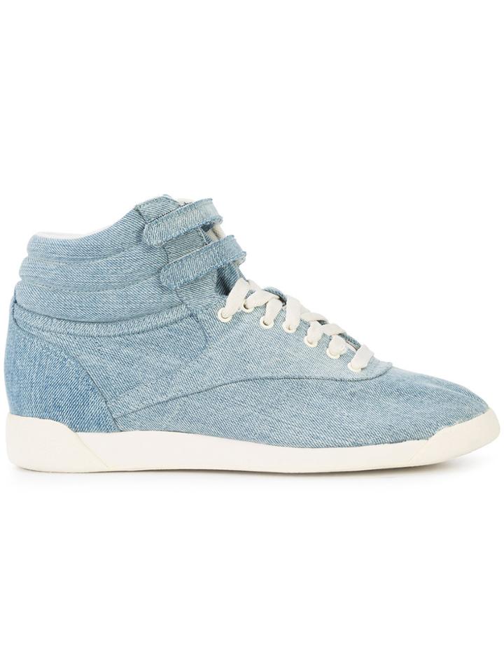 Jonathan Simkhai Jonathan Simkhai X Rebook Denim Lace-up Sneakers -