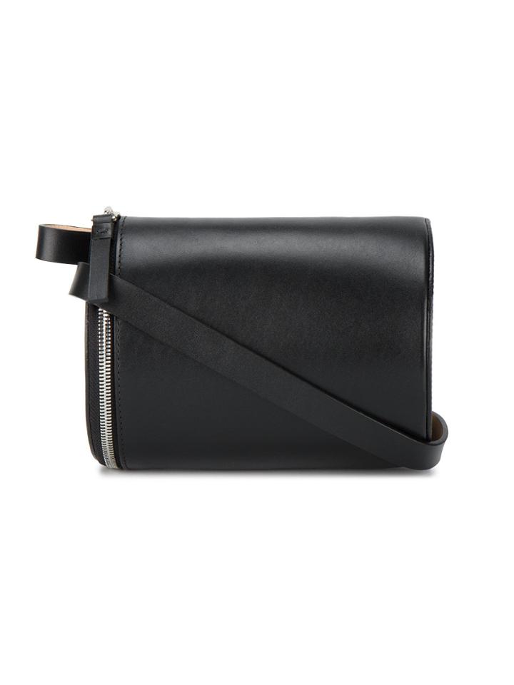 Building Block Cylinder Belt Bag - Black
