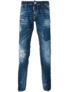 Dsquared2 Slim Jeans, Men's, Size: 54, Blue, Cotton/polyester
