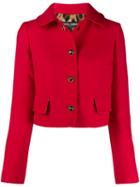Dolce & Gabbana Cropped Single-breasted Jacket - Red