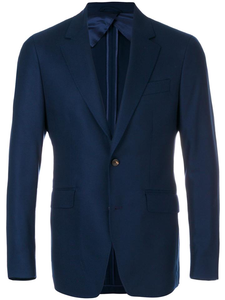 Hackett Single Breasted Blazer - Blue