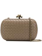 Bottega Veneta Knot Clutch Bag - Neutrals