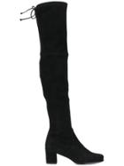Stuart Weitzman Knee Boots - Black