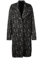 Eggs 'monaco' Coat, Women's, Size: 42, Black, Cotton/polyamide/spandex/elastane/viscose