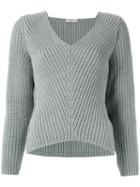 Egrey - Knitted Jumper - Women - Acrylic/wool - M, Grey, Acrylic/wool