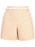 Moschino Painted Detail Shorts - Neutrals