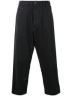 Bukht 'big Denim Ow' Trousers, Men's, Size: 1, Black, Cotton