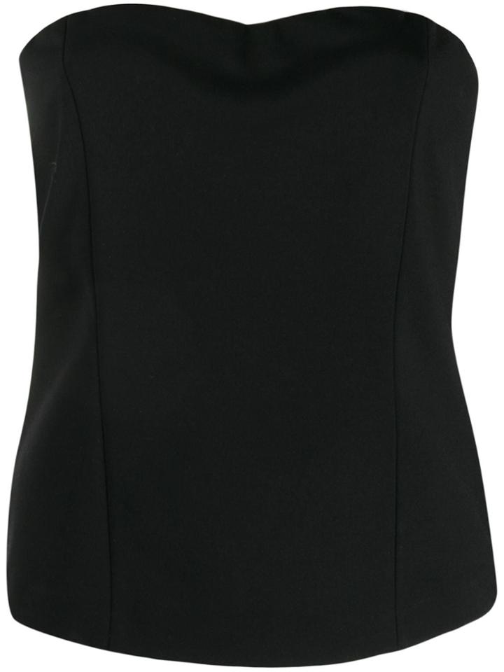 Giorgio Armani Bustier Top - Black